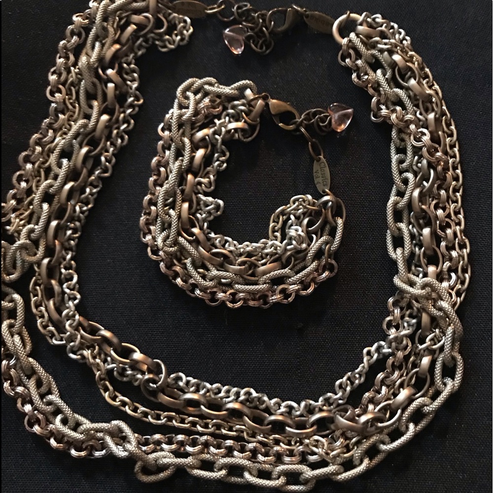 SABIKA retired classic necklace and bracelet set